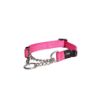 Picture of Rogz Utility Pink Medium (Snake) Obedience Half-Check Collar 10"-16" x 1