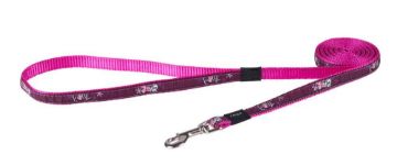Picture of Rogz Pink Love Large (Beach Bum) Lead 1.4m x 1