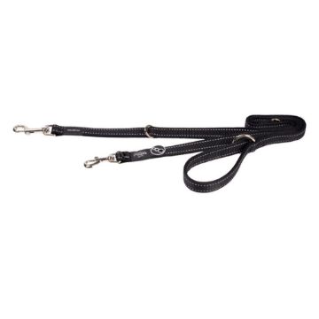 Picture of Rogz Utility Multi Purpose Lead 1.8m Large Black Reflective x 1