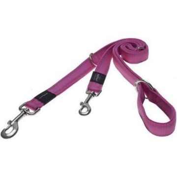 Picture of Rogz Utility Pink Small Multi Lead 2m x 11mm x 1