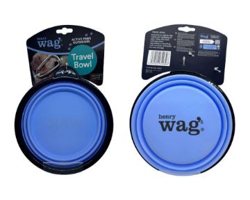 Picture of Henry Wag Silicone Pet Travel Bowl XL 1500ml x 1