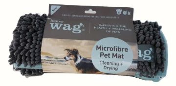 Picture of Henry Wag Microfibre Noodle Mat - Grey XL 107 x 87cm x 1