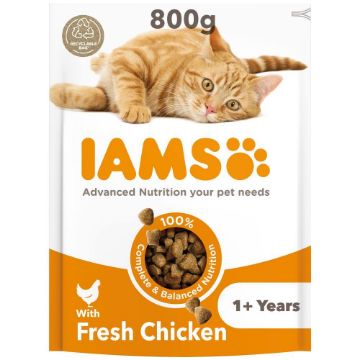 Picture of Iams Cat Chicken 800g