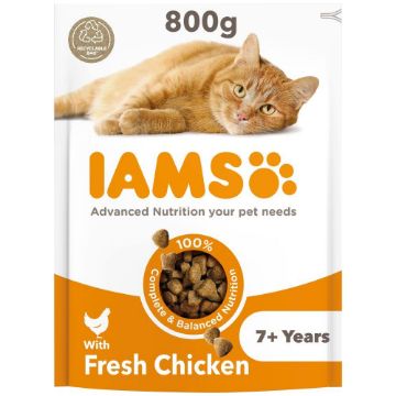 Picture of Iams Senior Cat - Chicken 800g