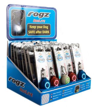 Picture of ROGZ Roglite Safety Light Shipper Box of 35 Roglites