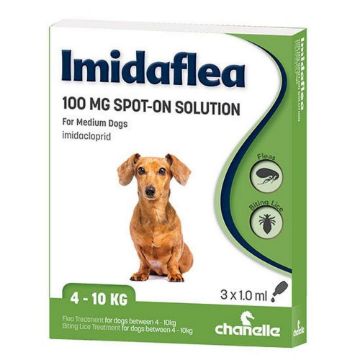 Picture of Imidaflea 100mg Spot-on Medium Dog 3tube x 1