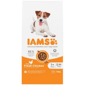 Picture of Iams Puppy Small/Medium Chicken 12kg