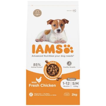 Picture of Iams Puppy Small/Medium Chicken 2kg