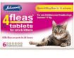 Picture of Johnson's 4-Fleas Cat & Kitten Flea Tablets - 6 Treatment x 1
