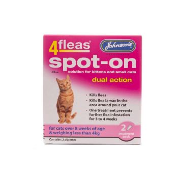 Picture of Johnson's 4-Fleas Kitten Spot-On Drops x 1