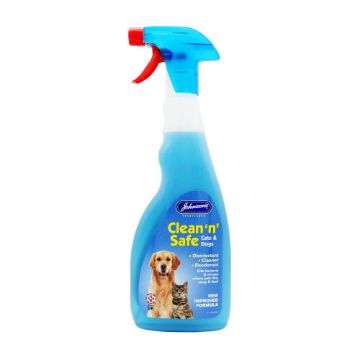 Picture of Johnson's Clean 'n' Safe Dog & Cat Trigger Spray 500ml x 6