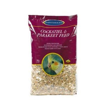 Picture of J&J Cockatiel & Parakeet 3kg x 1