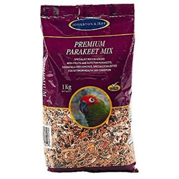 Picture of Johnston & Jeff Premium Parakeet Mix 1kg