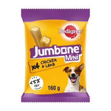 Picture of Pedigree Jumbone Mini - Chicken & Lamb 160g x 8