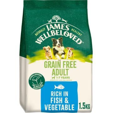 Picture of JWB Adult Dog Grain Free Fish & Veg 1.5kg