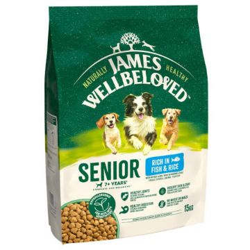 Picture of JWB Senior Dog - Fish & Rice 15kg