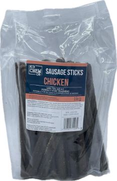 Picture of K9 Chew Co. Sausage Sticks Chicken 1kg