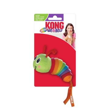 Picture of KONG Cat Toy Bat-a-Bout Clackz Caterpillar x 1