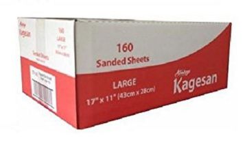 Picture of Kagesan Bulk Red Box Sandsheets - Large 17" x 11" x 160