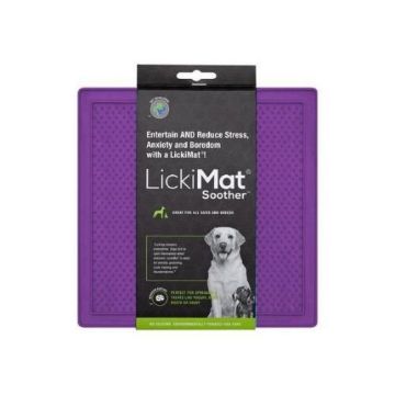 Picture of LickiMat Soother Purple x 1