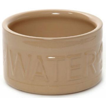 Picture of Mason Cash High Sided Crock "WATER" Bowl 6" x 4