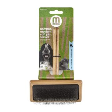 Picture of Mikki Bamboo Soft Pin Slicker - Medium x 1