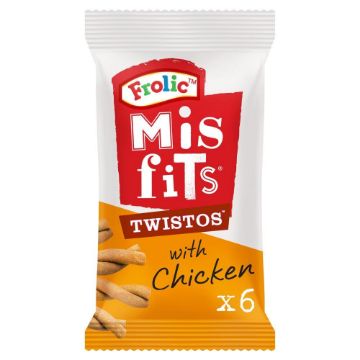 Picture of Misfits Twistos Dog Treats - Chicken 105g x 18