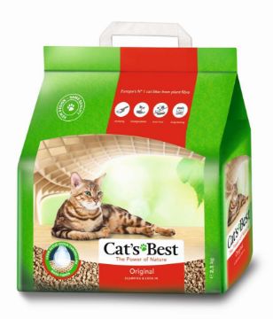 Picture of Cat's Best Okoplus Wood Granule Cat Litter 5 Litre / 2.1kg