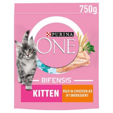 Picture of Purina One Kitten Chicken & Whole Grains 750g x 1