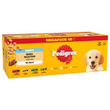 Picture of Pedigree Pouch Puppy Mixed Selection in Jelly 100g x 40
