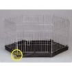 Picture of Henry Wag 6-Sided Wire Pet Play Pen with Base 76 x 63cm x 1