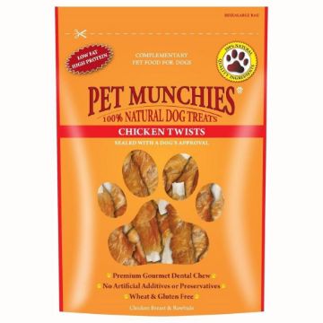 Picture of Pet Munchies Dog Treats - Chicken Twists 290g x 3