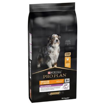 Picture of Pro Plan Dog Medium Large Adult 7+ (Senior) - Chicken & Rice 14kg