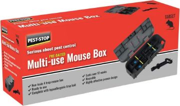 Picture of Pest-Stop Pre-Baited Multi-Use Mouse Box x 1