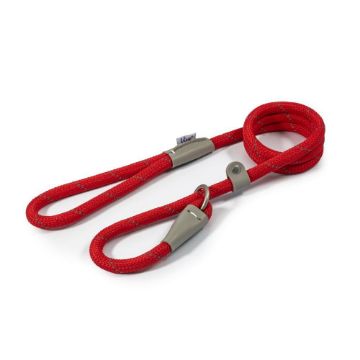 Picture of Ancol Viva Nylon Rope Slip Lead 50kg 150 x 1.2cm Red x 1