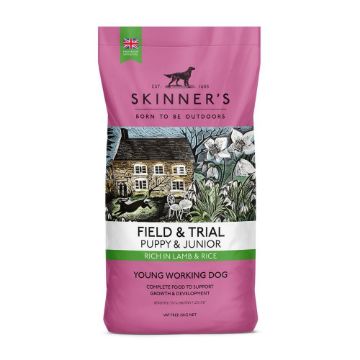 Picture of Skinner's Field & Trial Puppy - Lamb & Rice 15kg