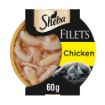 Picture of Sheba Fillets Cat Food Tray Chicken in Gravy 60g x 32