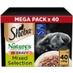 Picture of Sheba Pouch Natures Collection Mixed Gravy MEGA PACK 85g 40pk 