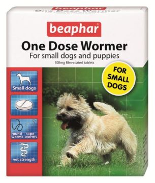Picture of Beaphar One Dose Small Dog Wormer - 3 Tab x 1