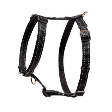 Picture of Rogz Utility Black Extra Large (Lumberjack) H-Harness 23½"-39½" x 1