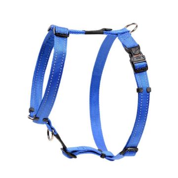 Picture of Rogz Utility Blue Extra Large (Lumberjack) H-Harness 23½"-39½" x 1