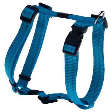 Picture of Rogz Utility Turquoise Extra Large (Lumberjack) H-Harness 23½"-39½" x 1