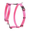 Picture of Rogz Utility Pink Extra Large (Lumberjack) H-Harness 23½"-39½" x 1