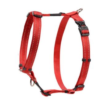 Picture of Rogz Utility Red Large (Fanbelt) H-Harness 18¾"-29½" x 1