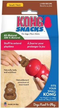 Picture of KONG Stuff 'N Snacks Dog Treats Small - Liver 198g x 1