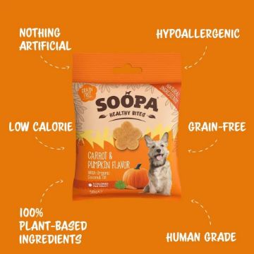 Picture of Soopa Healthy Bites - Carrot & Pumpkin 50g x 1