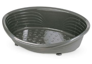 Picture of Straka 66 Plastic Dog Bed (66cm / 26" Base) - Charcoal