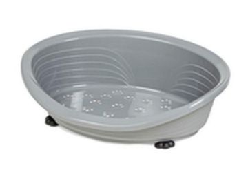 Picture of Straka 66 Plastic Dog Bed (66cm / 26" Base) - Light Grey