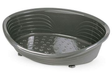 Picture of Straka 77 Plastic Dog Bed (77cm / 30.25" Base) - Charcoal