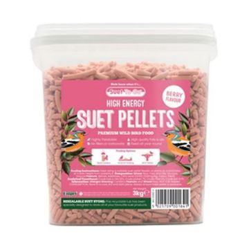 Picture of Suet to Go High Energy Suet Pellets Berry 3kg Tub